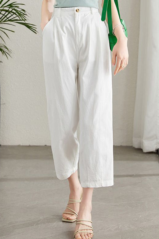 Irene – Classic Cropped Trousers