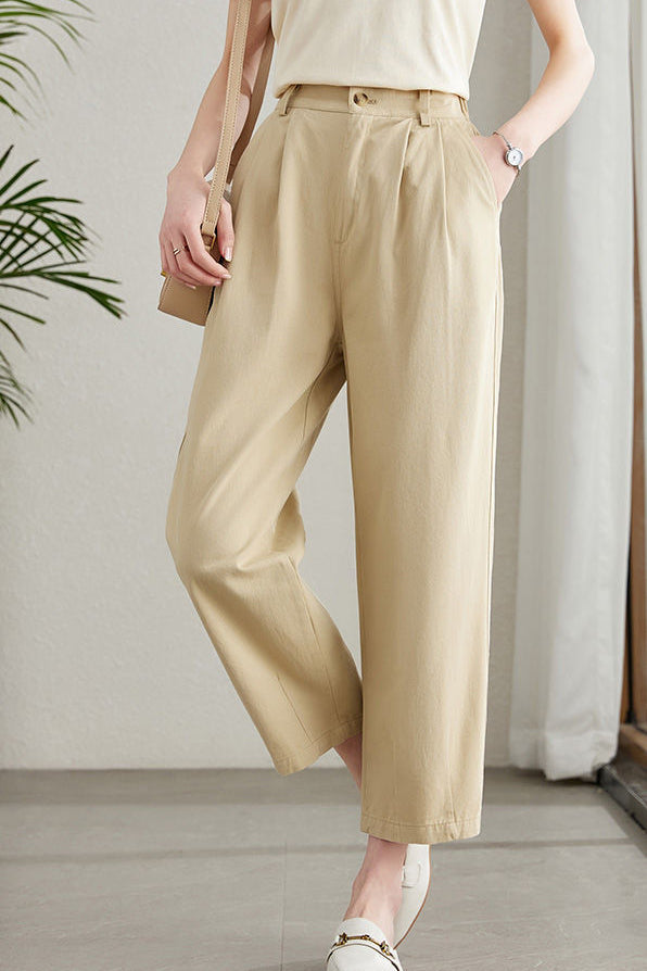 Irene – Classic Cropped Trousers