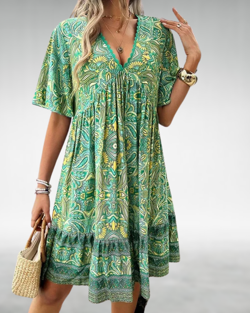 Olive – Breezy Boho Dress