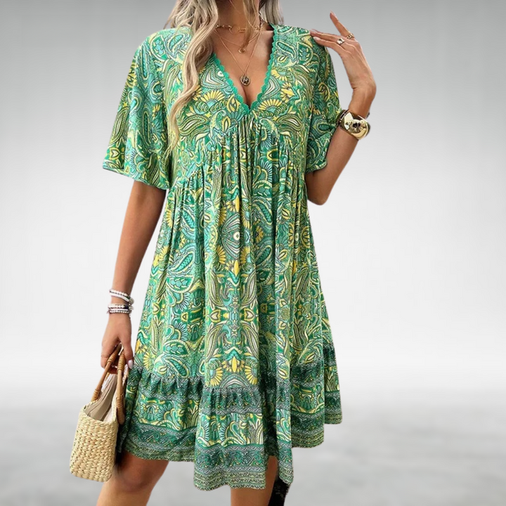 Olive – Breezy Boho Dress