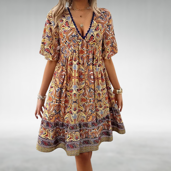 Olive – Breezy Boho Dress