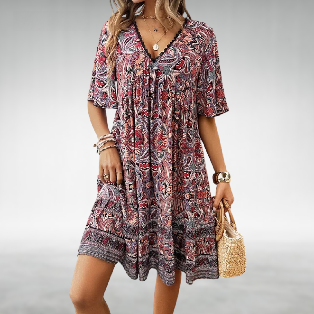 Olive – Breezy Boho Dress