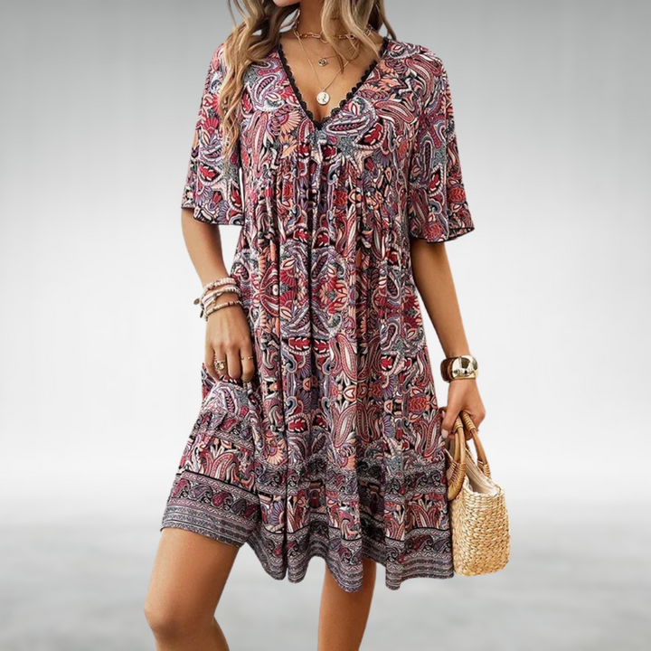 Olive – Breezy Boho Dress