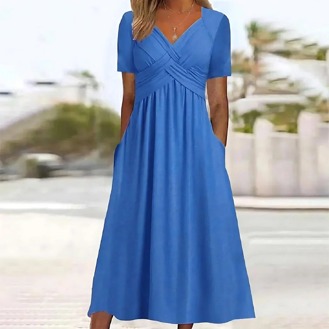 Iris – Chic Flow Maxi Dress