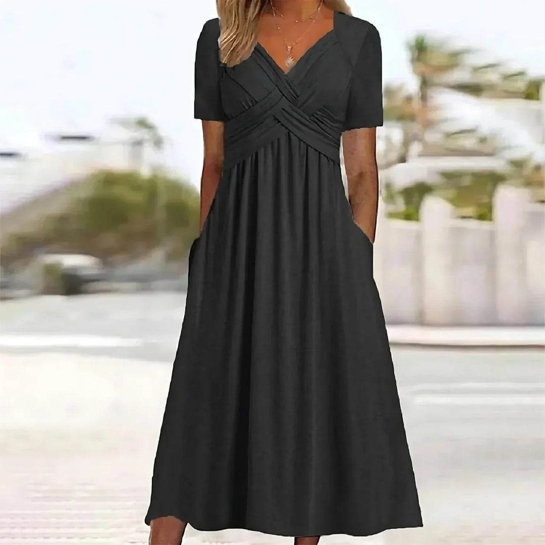Iris – Chic Flow Maxi Dress
