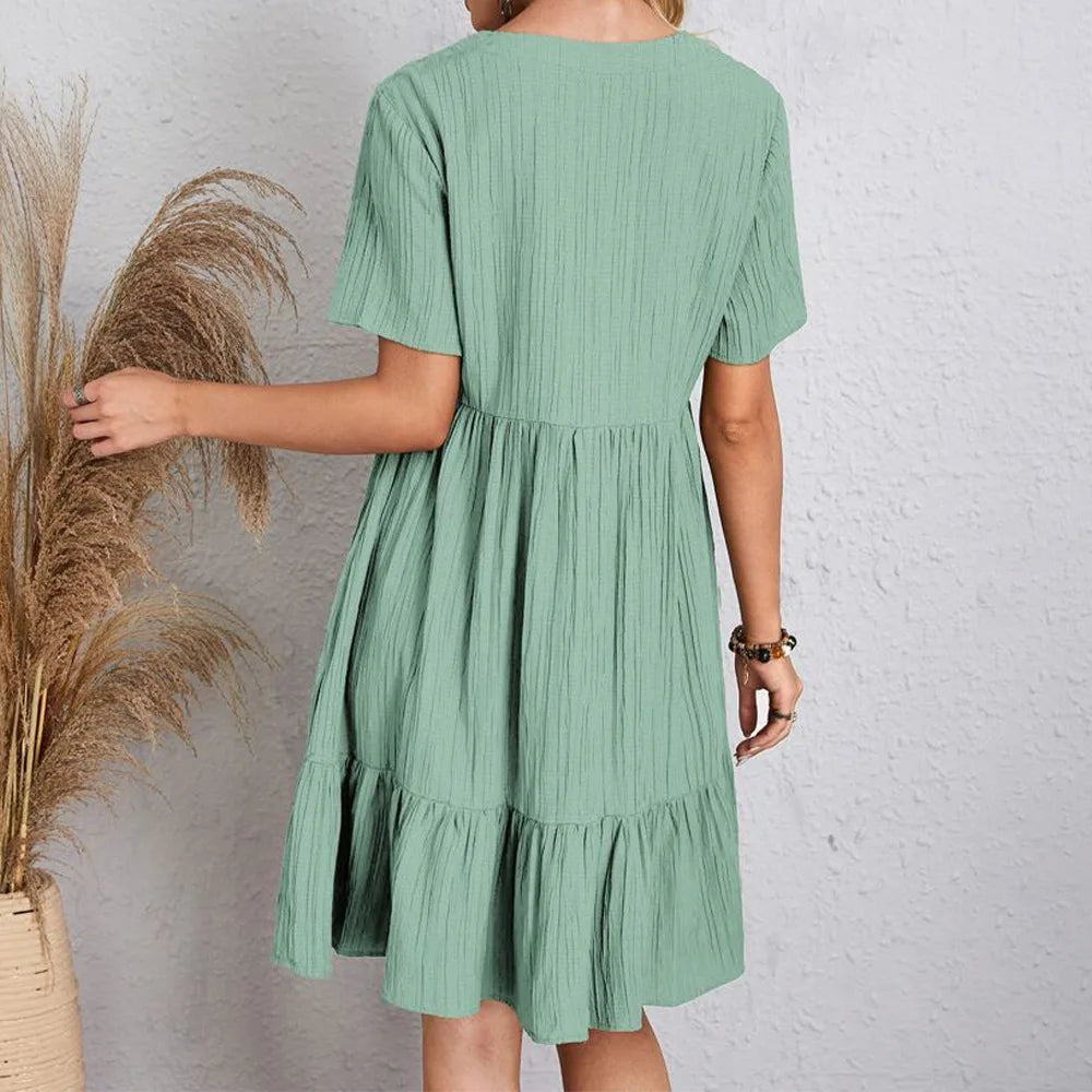 Rose – Flow Midi Dress