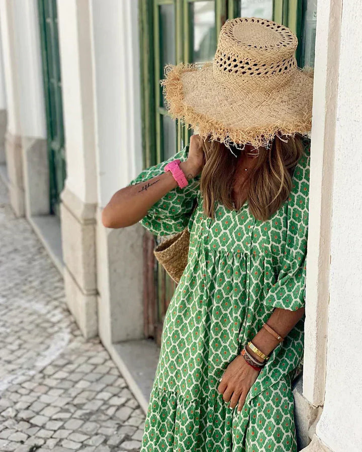 Edith – Floral Maxi Dress