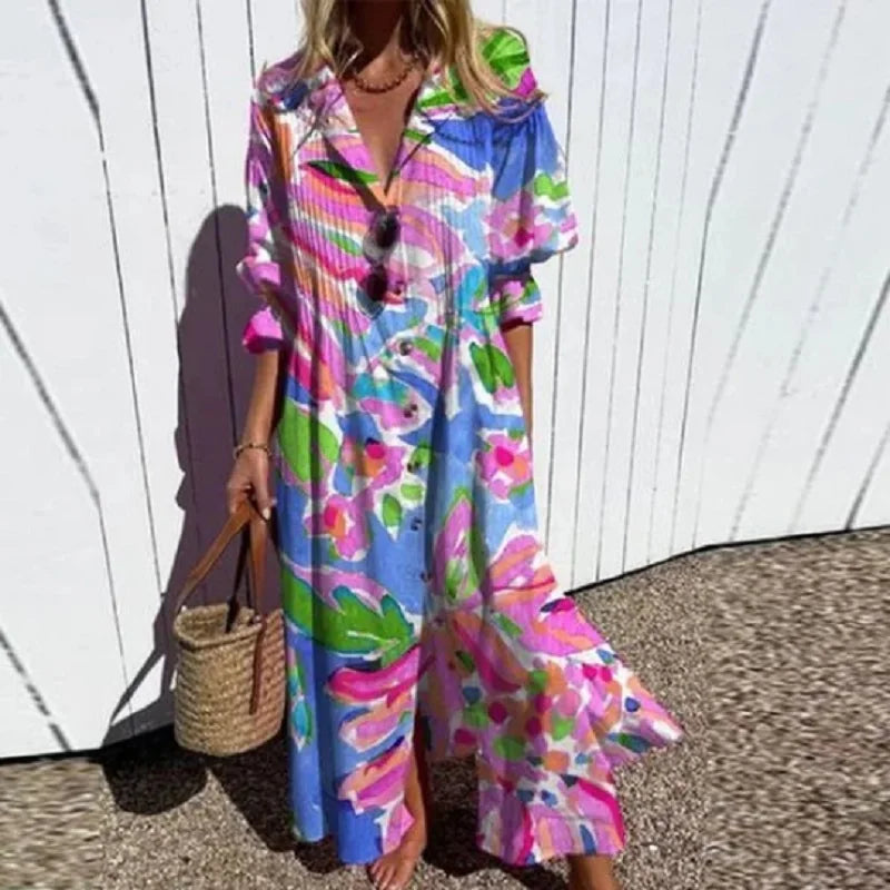 Daphne – Boho Maxi Dress