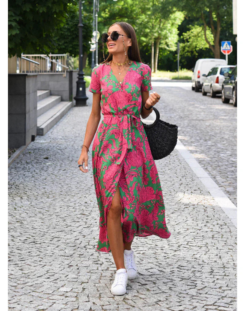 Diana – Wrap Midi Dress