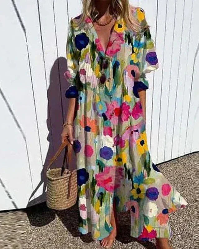 Daphne – Boho Maxi Dress