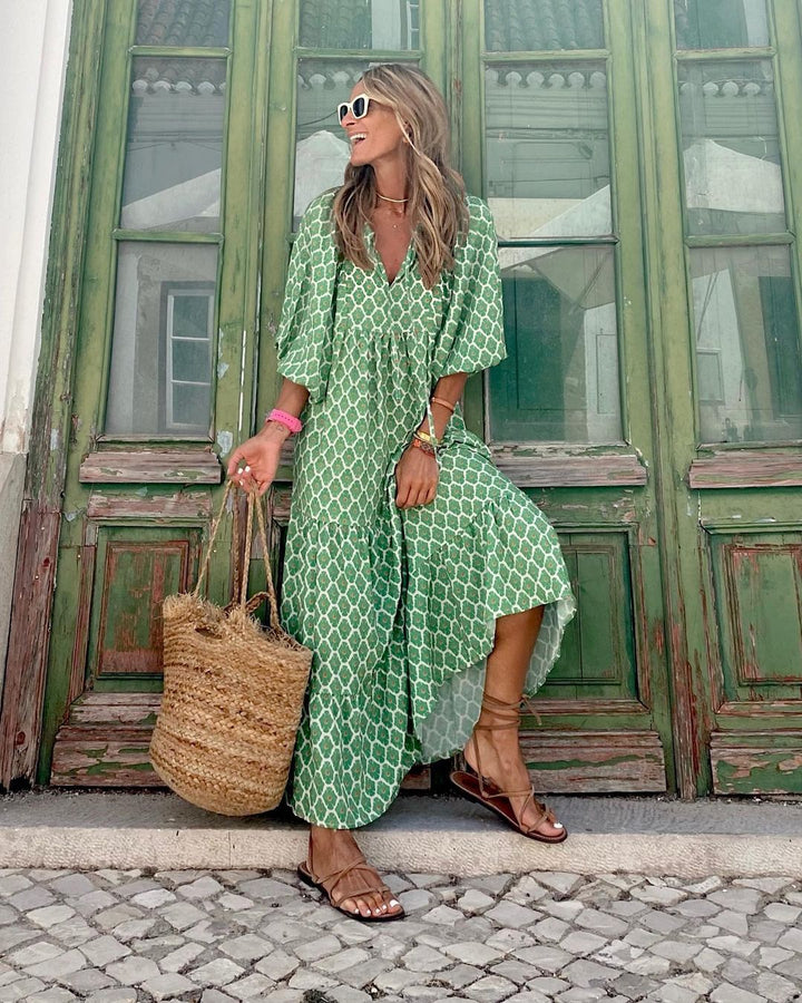 Edith – Floral Maxi Dress