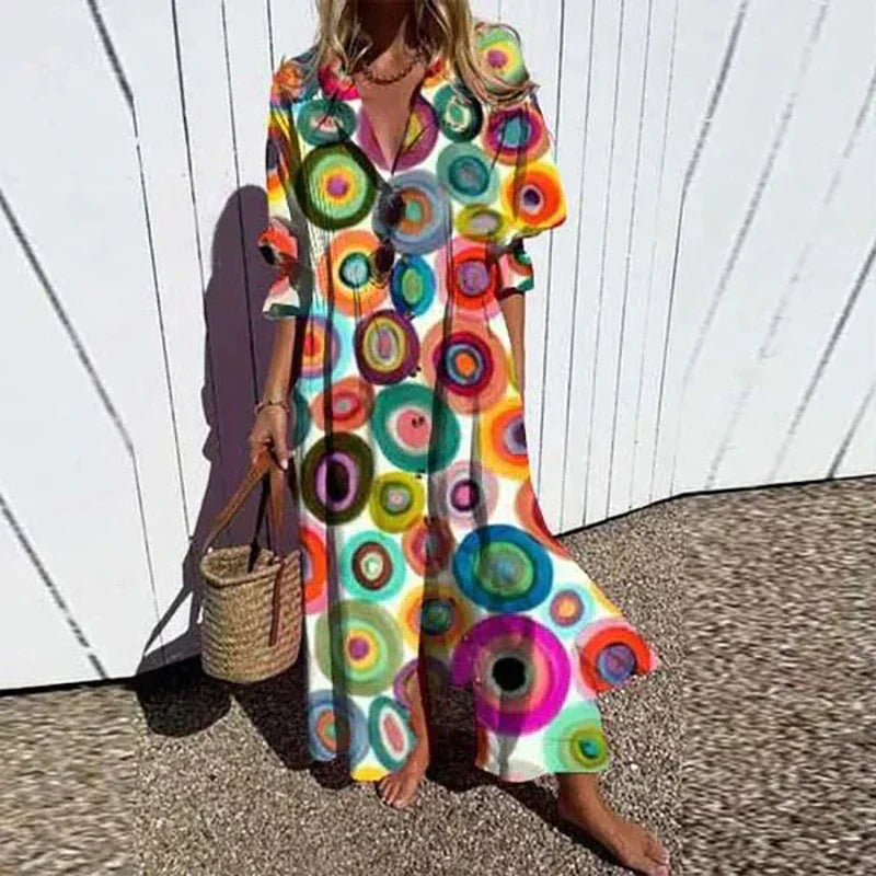Daphne – Boho Maxi Dress