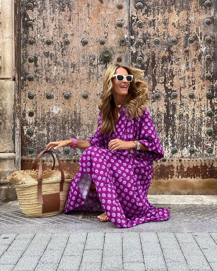 Edith – Floral Maxi Dress