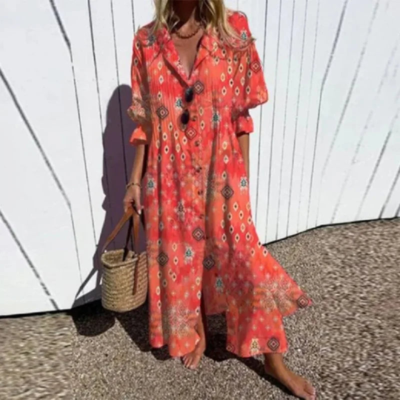 Daphne – Boho Maxi Dress