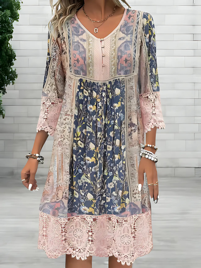 Tabitha – Boho Lace Dress