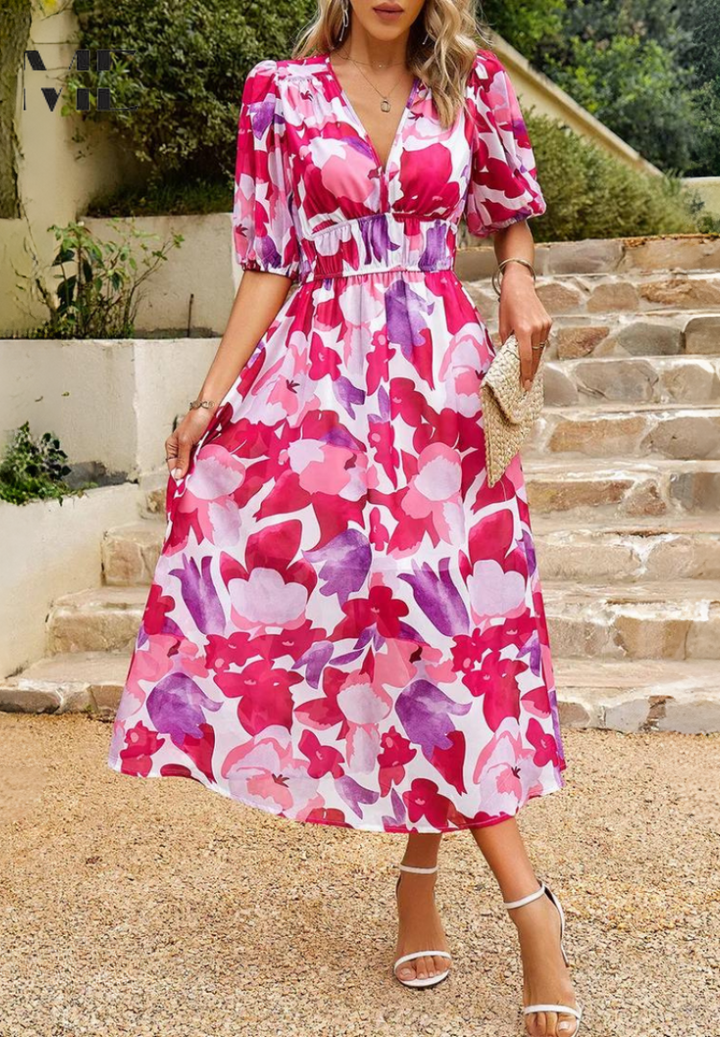 Rosalind – Bloom Midi Dress