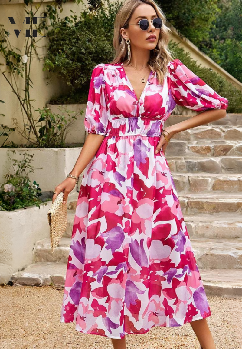 Rosalind – Bloom Midi Dress