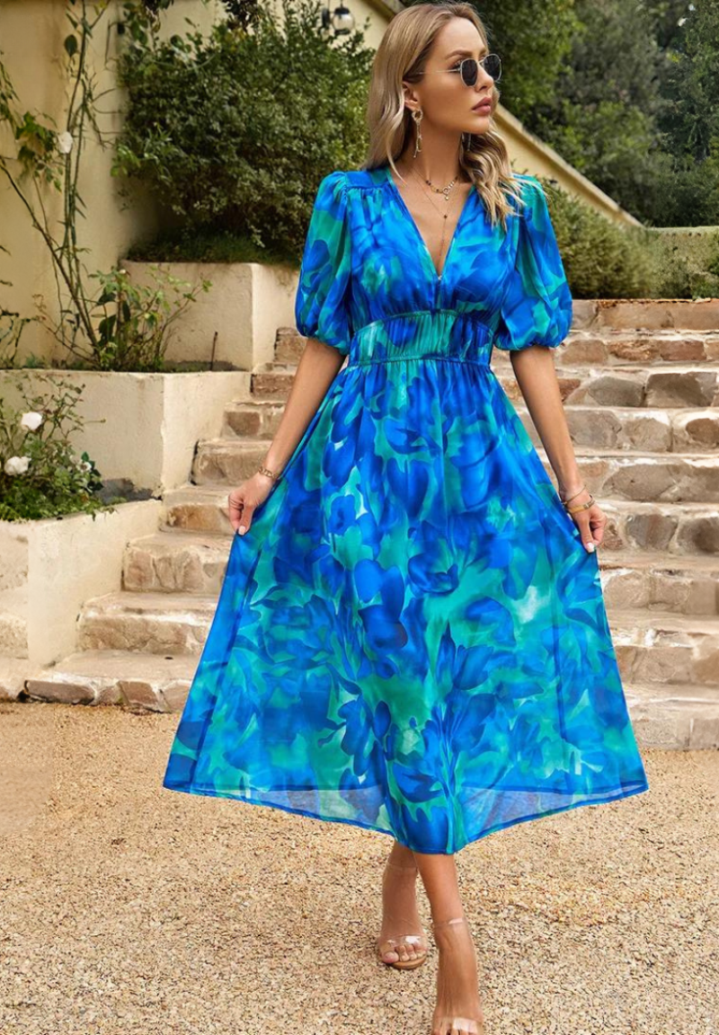 Rosalind – Bloom Midi Dress