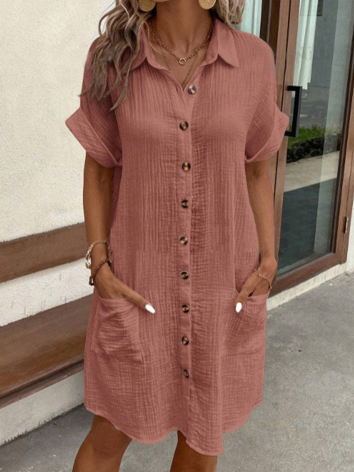 Amelia – Elegant Shirt Dress