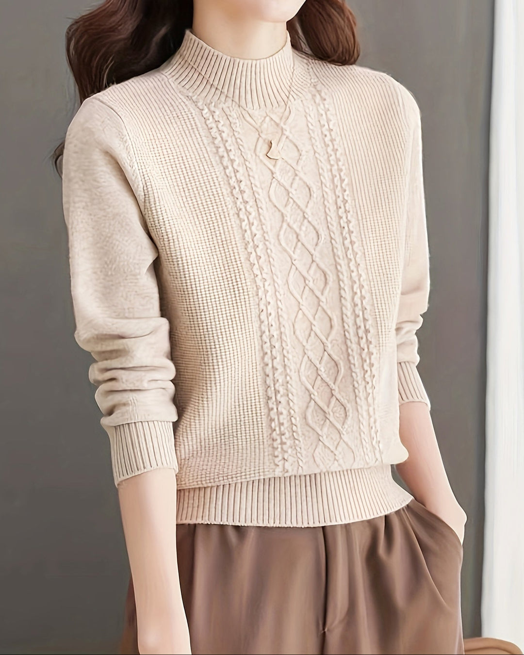 Iris – Soft Cable Jumper