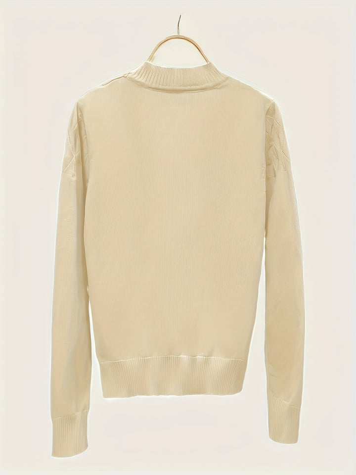 Clara - Textured Knit Jumper