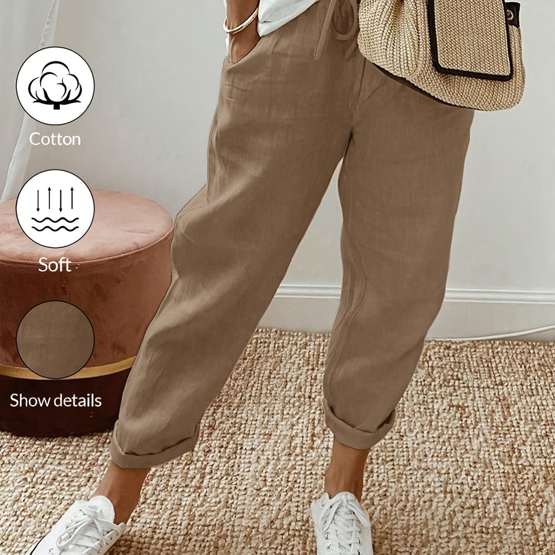 Beatrice – Easy Cotton Style Trousers