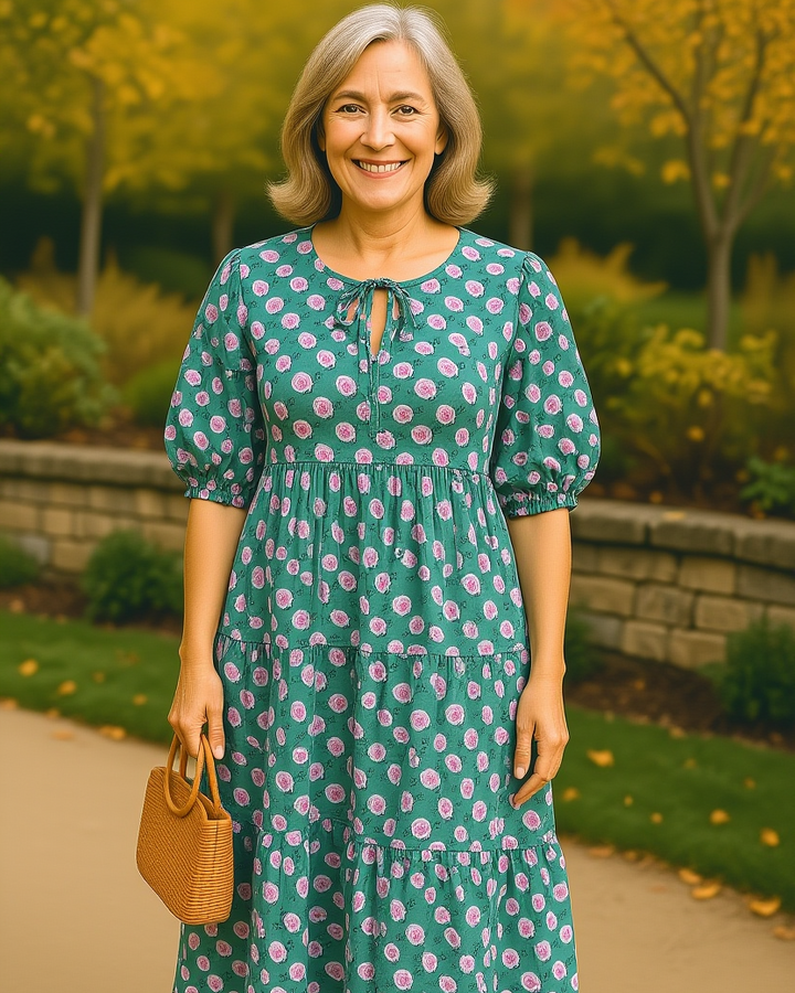 Edith – Floral Maxi Dress