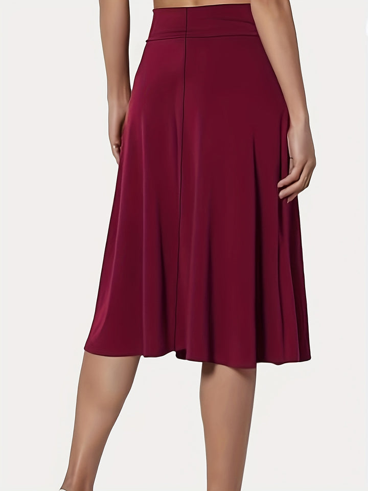Elizabeth – Classic Flared Midi Skirt