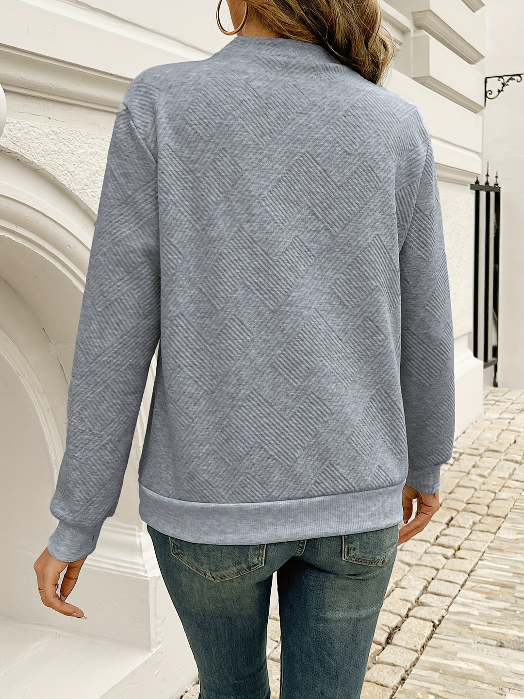 Lydia - Soft Button Jumper