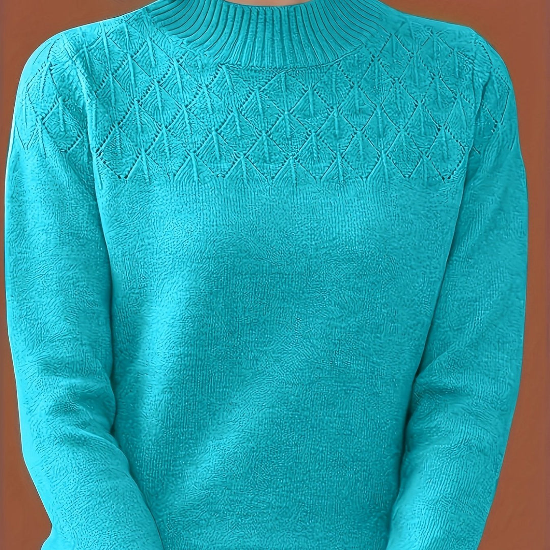Clara - Textured Knit Jumper
