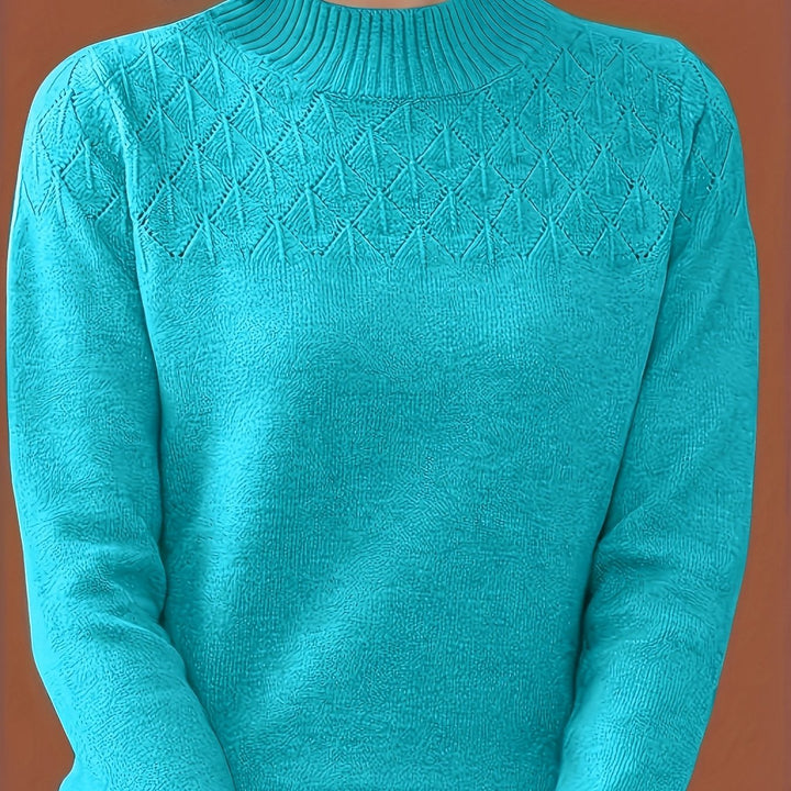 Clara - Textured Knit Jumper
