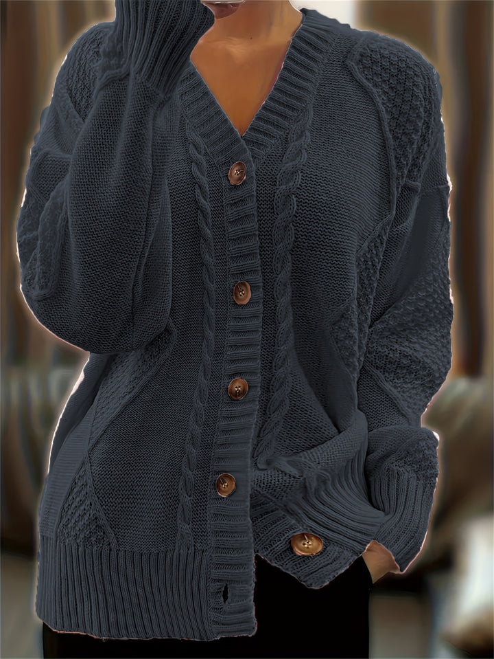Margot - Cable-Knit Cardigan