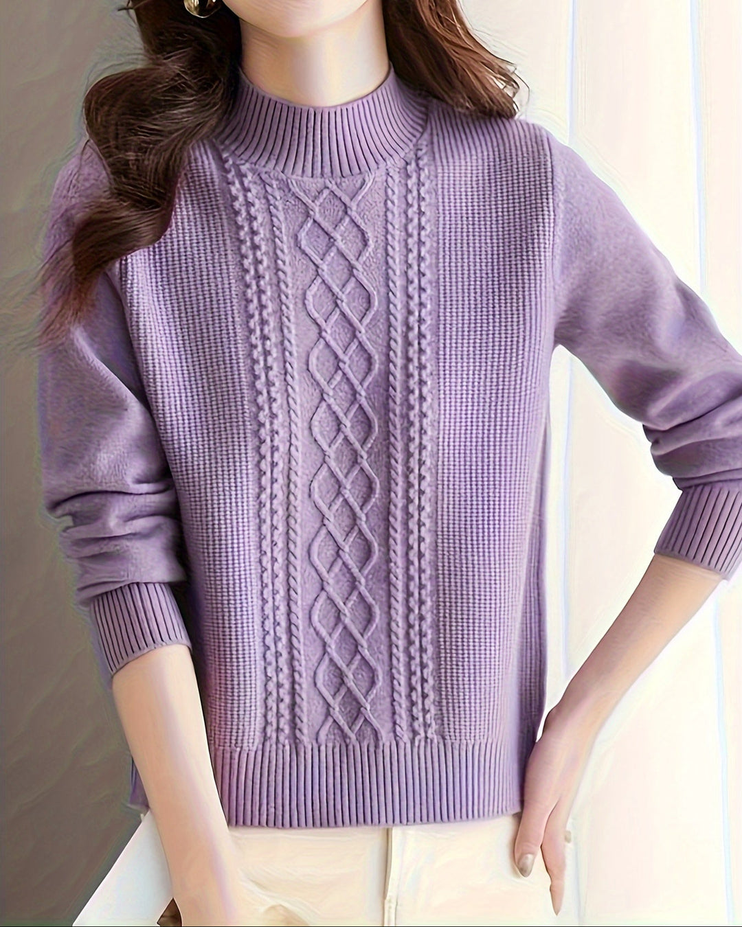 Iris – Soft Cable Jumper