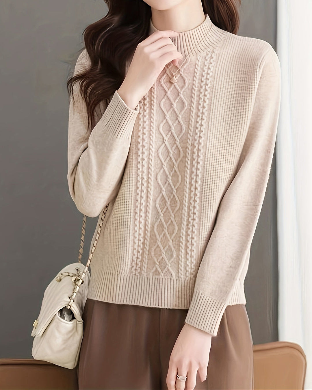 Iris – Soft Cable Jumper
