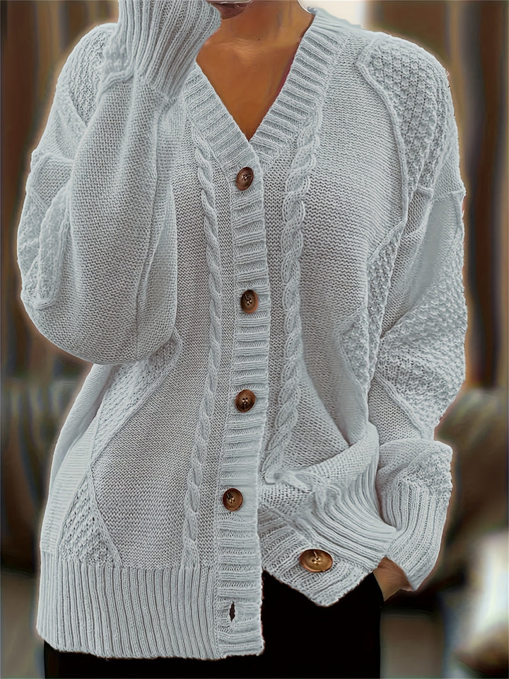 Margot - Cable-Knit Cardigan