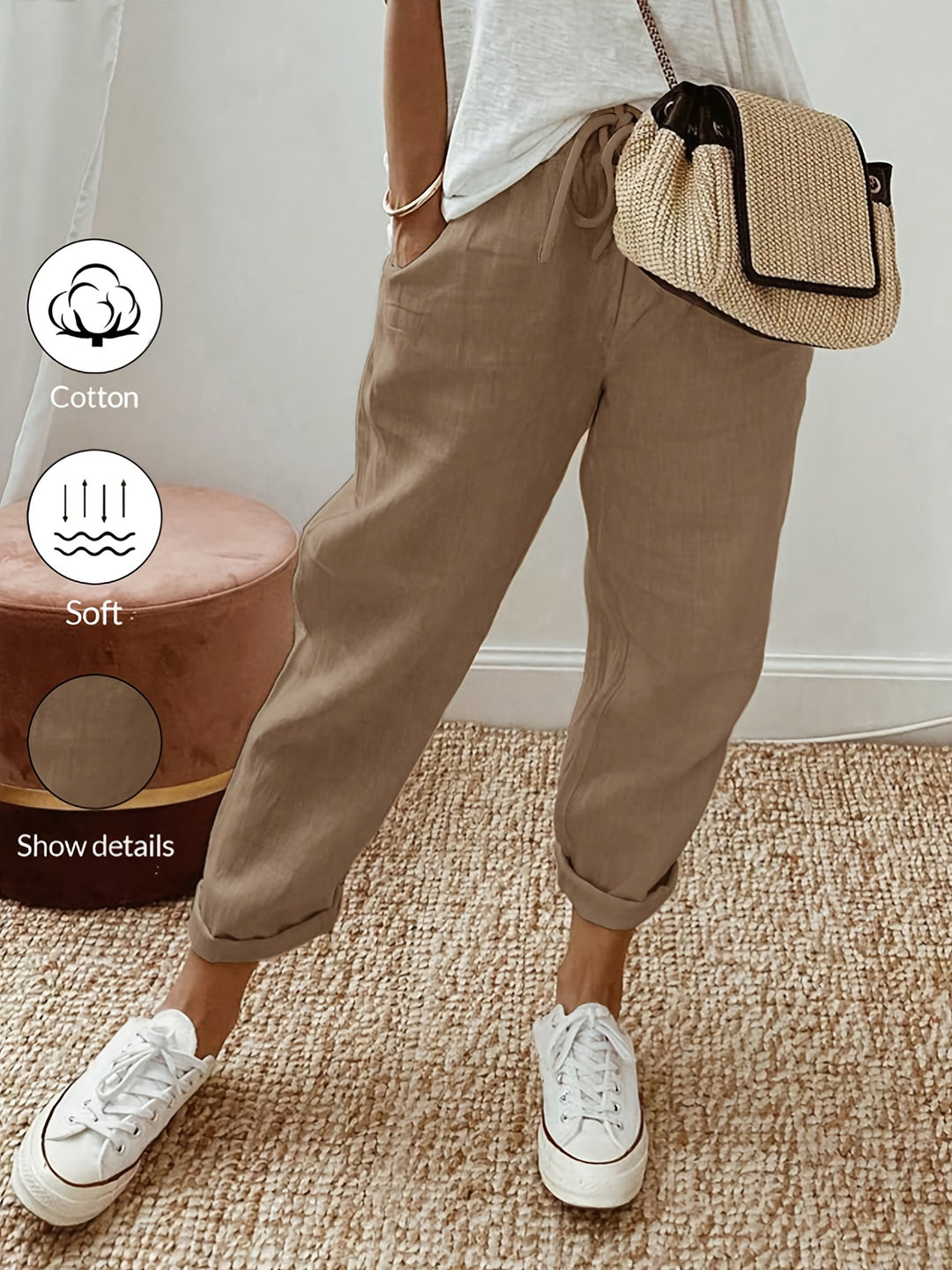 Beatrice – Easy Cotton Style Trousers