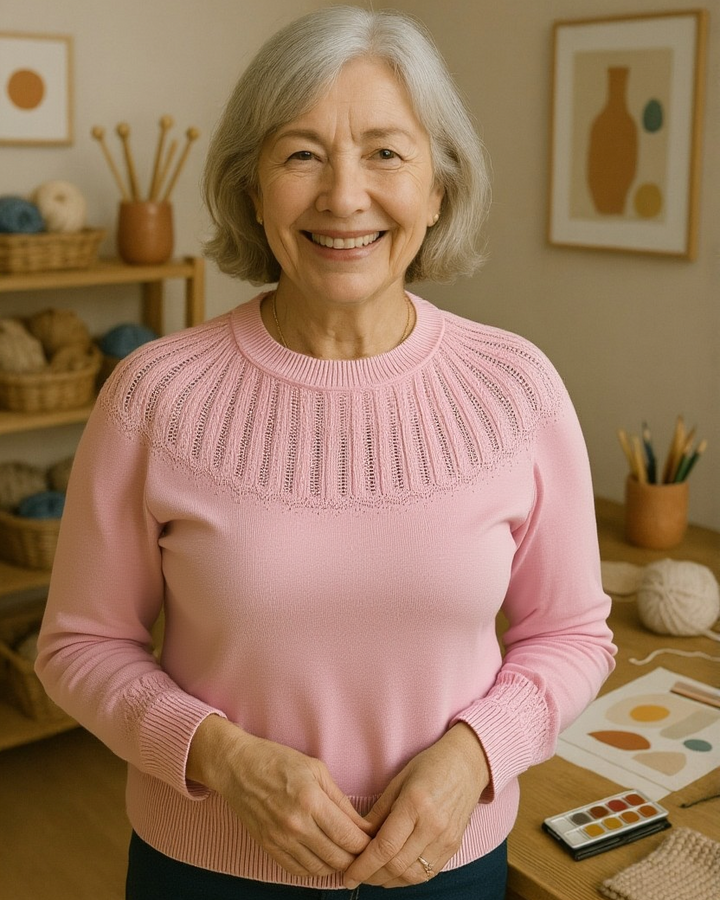 Harriet – Blush Knit Jumper