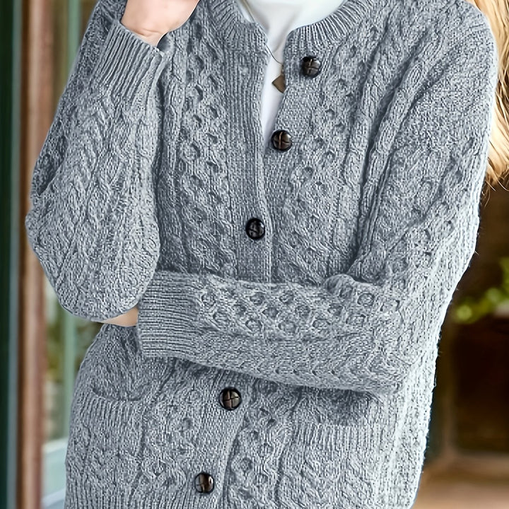 Eleanor - Confident Button Cardigan