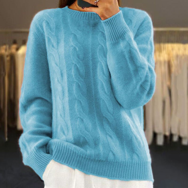 Catherine - Cable-Knit Jumper