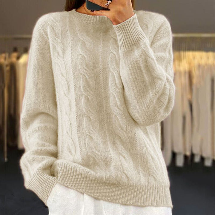 Catherine - Cable-Knit Jumper