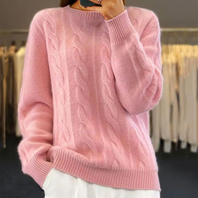 Catherine - Cable-Knit Jumper