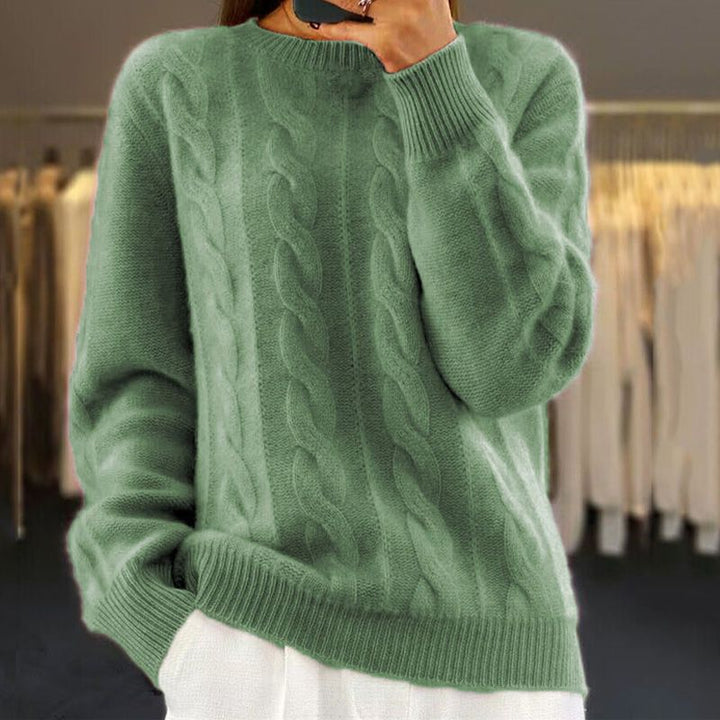 Catherine - Cable-Knit Jumper