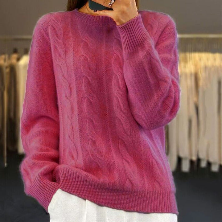 Catherine - Cable-Knit Jumper