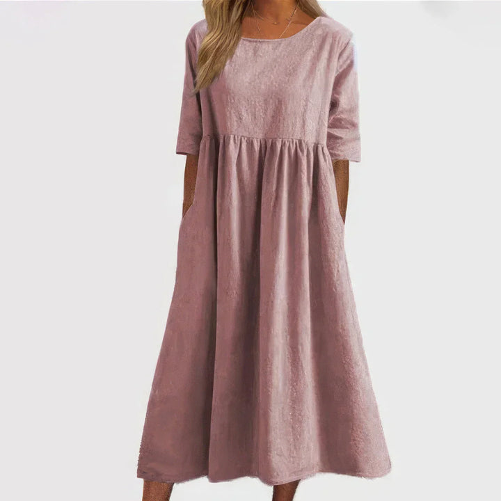 Ophelia – Draped Maxi Dress