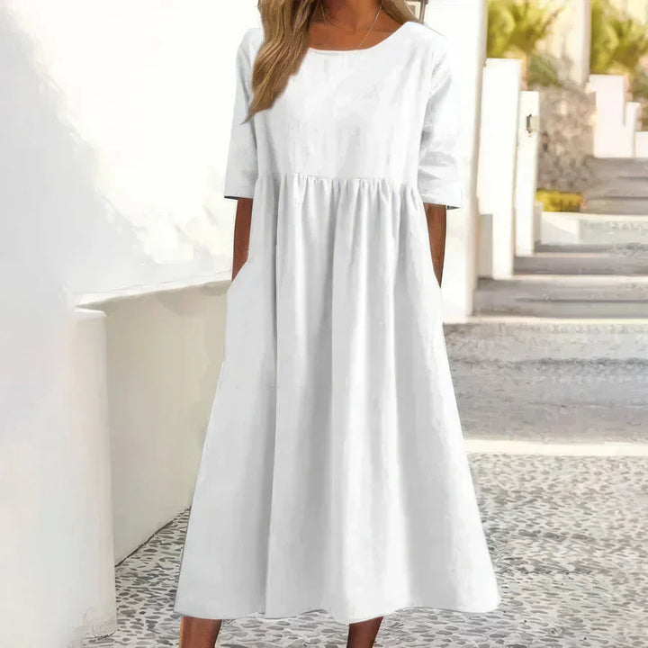 Ophelia – Draped Maxi Dress