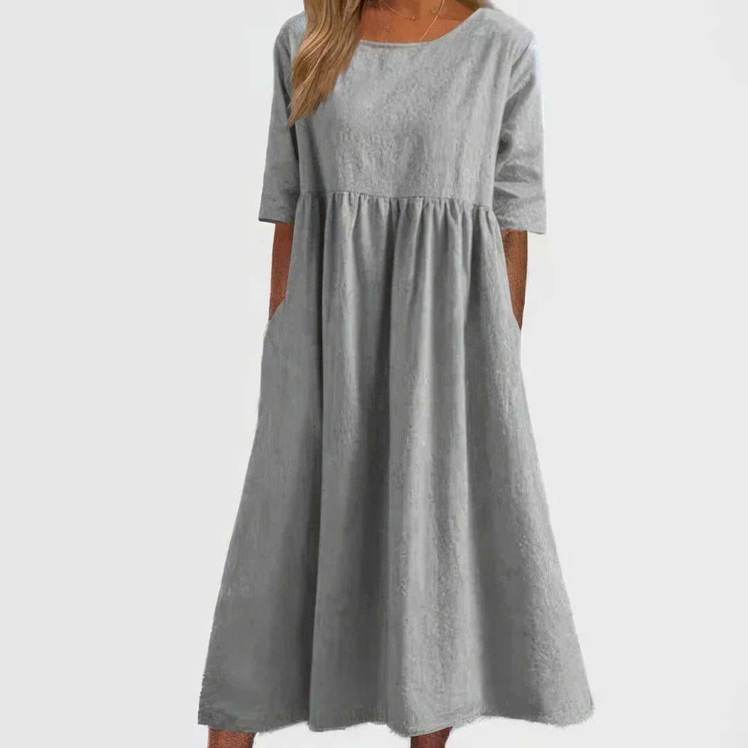 Ophelia – Draped Maxi Dress